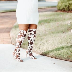 Gently used Thigh high boots